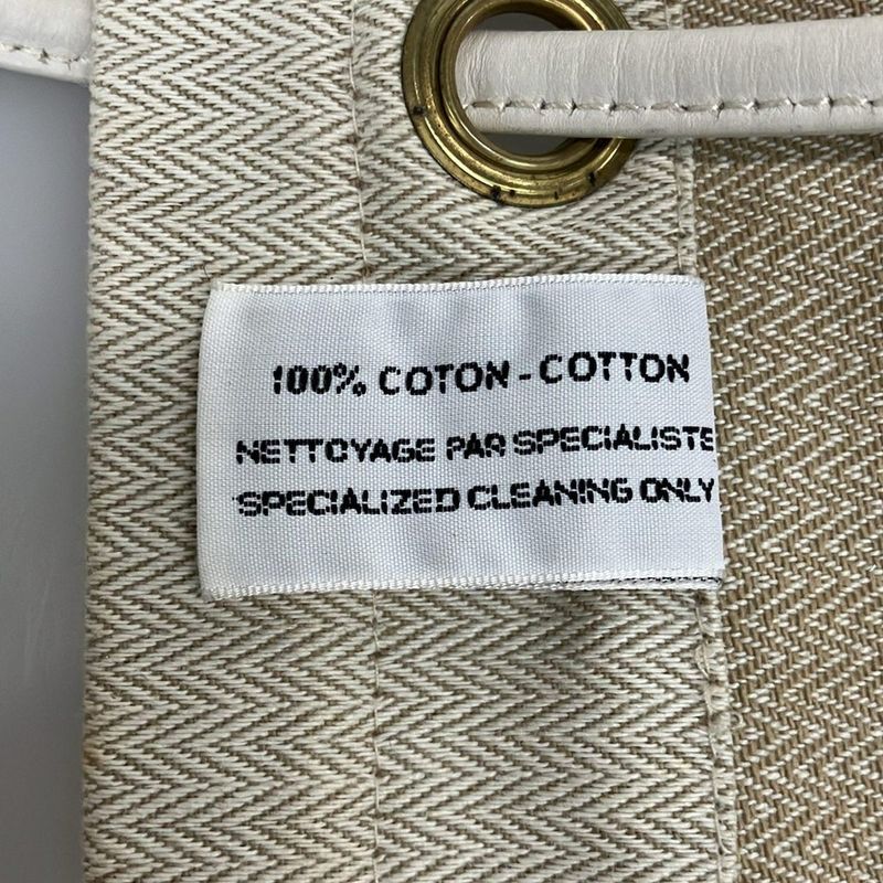 Hermes Shoulder Bag Aline De Ivory X White Cotton Leather