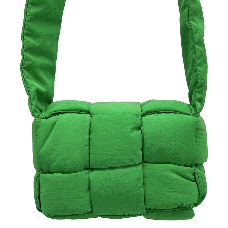 Bottega Veneta Shoulder Bag The Padded Tech Cassette Parakeet (green)