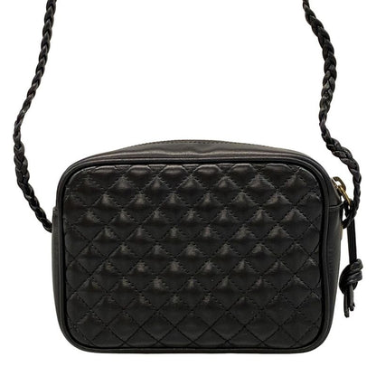 Gucci Shoulder Bag Ggmarmont Sherry 536441 Black X Green X Red Quilted Mini Bag