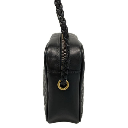 Gucci Shoulder Bag Ggmarmont Sherry 536441 Black X Green X Red Quilted Mini Bag