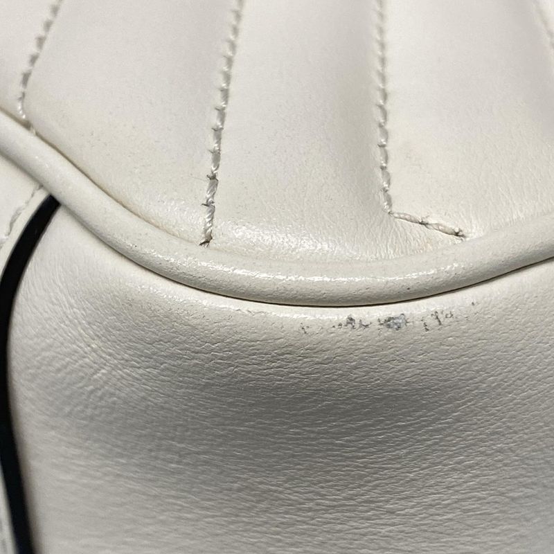 Gucci Shoulder Bag Ggmarmont Quilted Small Shoulder Bag 443497 Ivory Chain