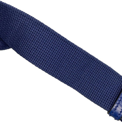 Gucci Waist Pouch GG Embossed Belt Bag 645093 Blue Punching Leather