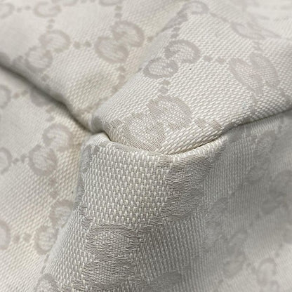 Gucci Shoulder Bag GG Pattern 223644 Ivory X Dark Brown 2way Leather