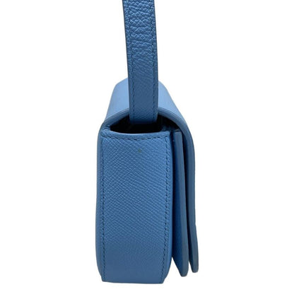 Balenciaga Shoulder Bag Ville Day Bag XS 550639 Light Blue Leather