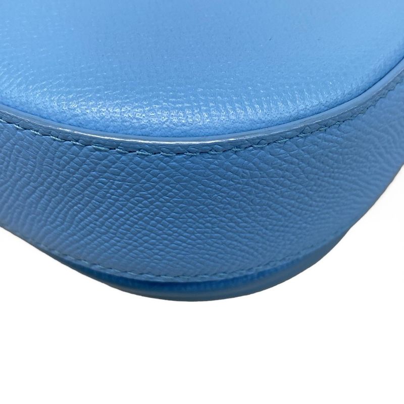 Balenciaga Shoulder Bag Ville Day Bag XS 550639 Light Blue Leather