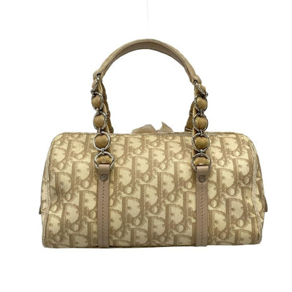 Dior Christian Dior Handbag Trotter Romantic Beige X Ivory X Light Pink Flower