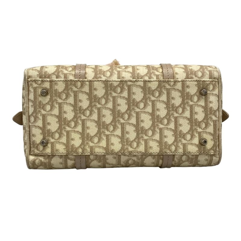 Dior Christian Dior Handbag Trotter Romantic Beige X Ivory X Light Pink Flower