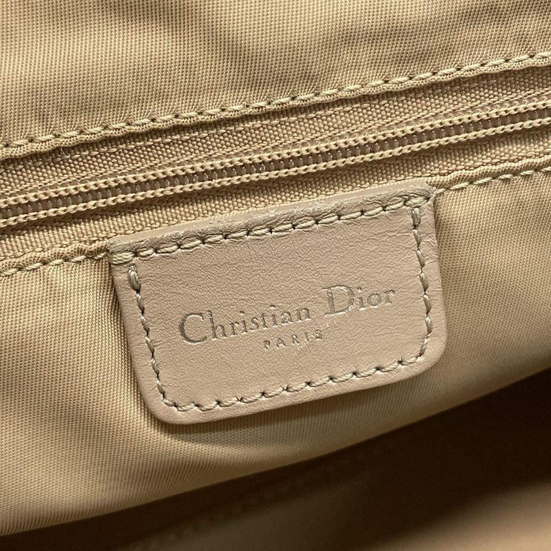 Dior Christian Dior Handbag Trotter Romantic Beige X Ivory X Light Pink Flower