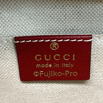 Gucci Shoulder Bag Micro Ggggmarmont 655596 Brown X Bordeaux X Multi Doraemon