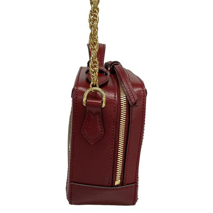 Gucci Shoulder Bag Micro Ggggmarmont 655596 Brown X Bordeaux X Multi Doraemon