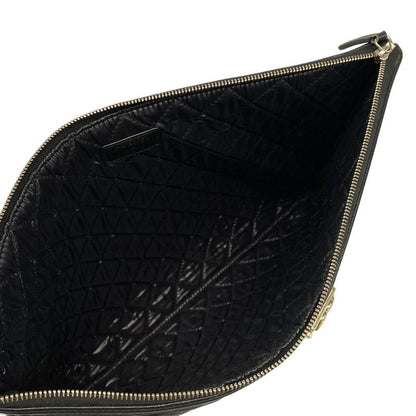 Chanel Clutch Bag Boy Chanel Black Silver Hardware