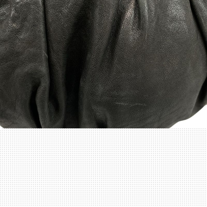 Dior Christian Dior Shoulder Bag Gypsy Black Leather