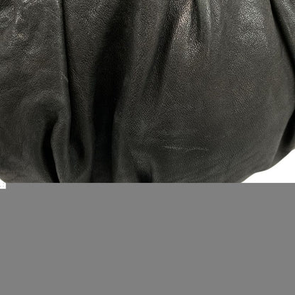 Dior Christian Dior Shoulder Bag Gypsy Black Leather