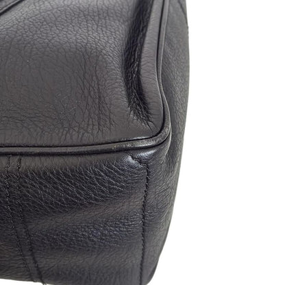 Celine Tote Bag Boogie Bag Black Leather