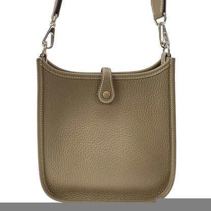 Hermes Shoulder Bag Evelyn TPM Amazon Etoupe × Blue Indigo Silver Hardware