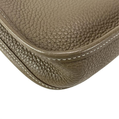 Hermes Shoulder Bag Evelyn TPM Amazon Etoupe × Blue Indigo Silver Hardware