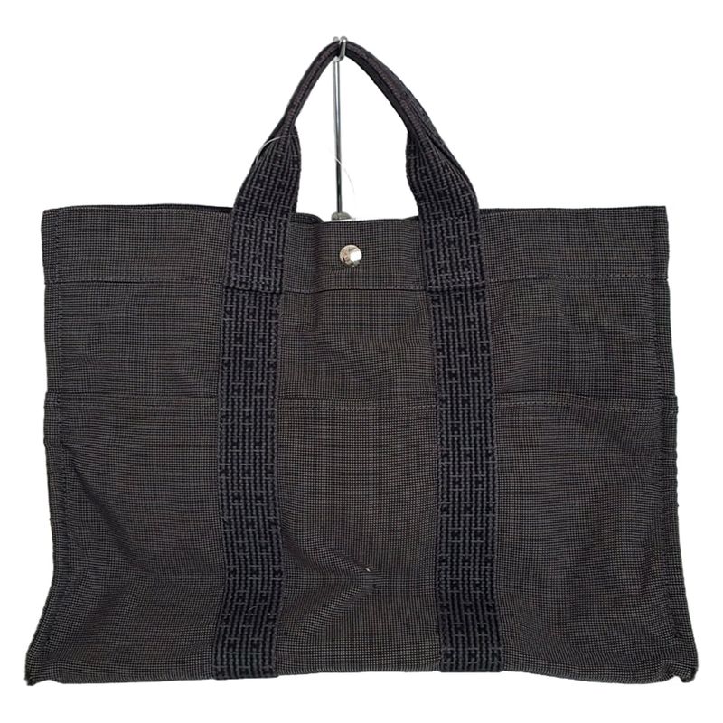 Hermes Handbag Her Line Tote MM Gray New Shape Hardware