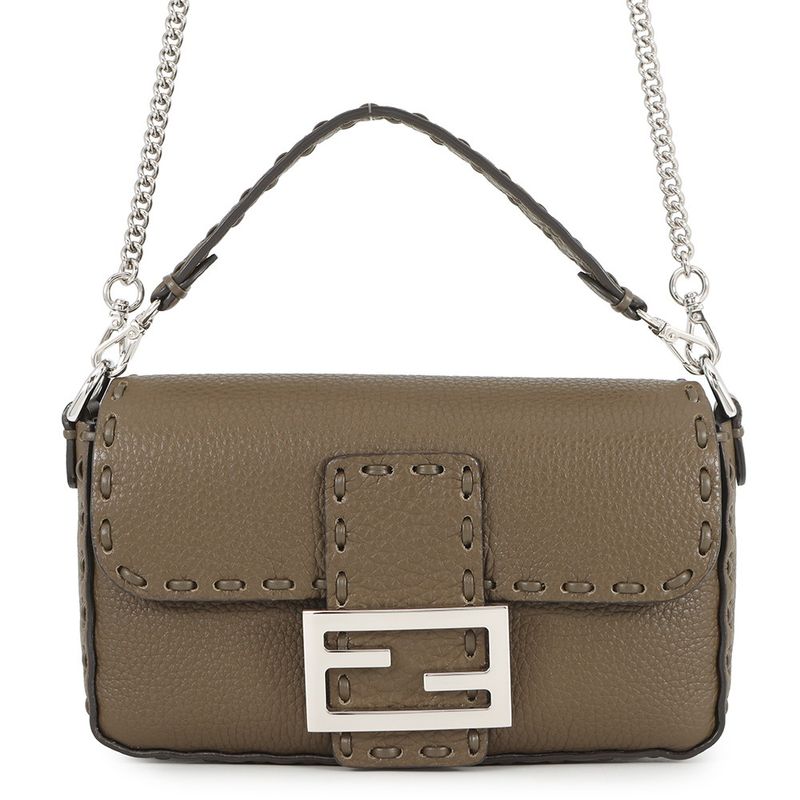Fendi Handbag Baguette Selleria Mini 2-Way