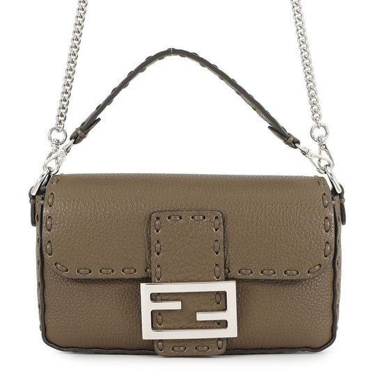 Fendi Handbag Baguette Selleria Mini 2-Way