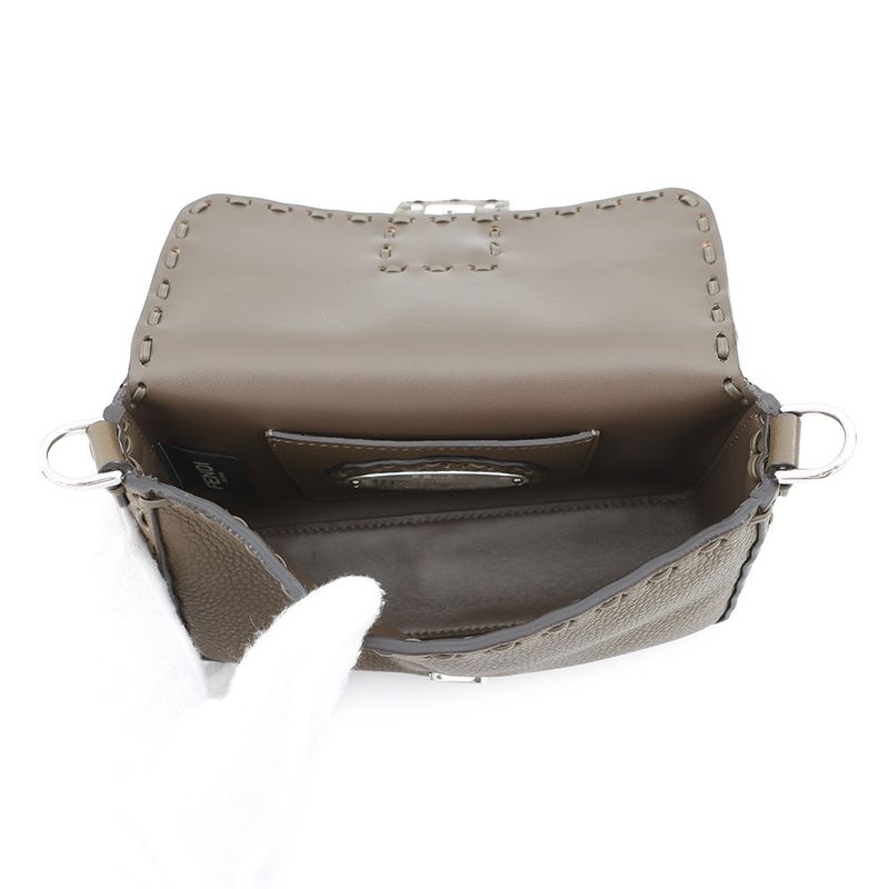 Fendi Handbag Baguette Selleria Mini 2-Way