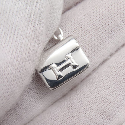 Hermes Necklace Amulet Constance Pendant Silver