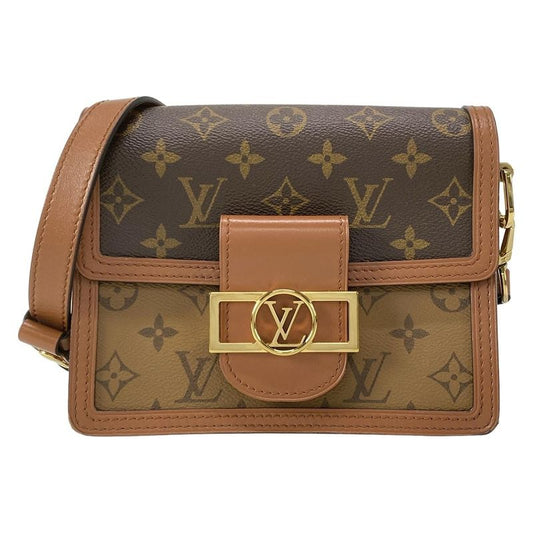 Louis Vuitton Shoulder Bag Monogram Reverse Dauphine Mini M45959 Monogram