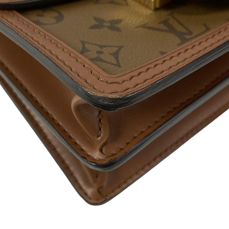 Louis Vuitton Shoulder Bag Monogram Reverse Dauphine Mini M45959 Monogram