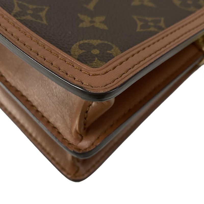 Louis Vuitton Shoulder Bag Monogram Reverse Dauphine Mini M45959 Monogram