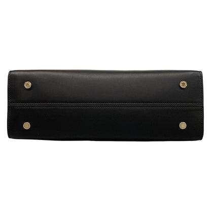 Bvlgari Tote Bag - Black Leather