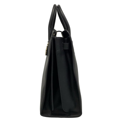 Bvlgari Tote Bag - Black Leather