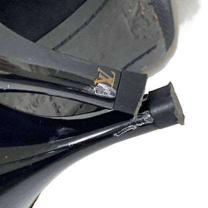 Louis Vuitton Booties 37 Women's - Black Leather