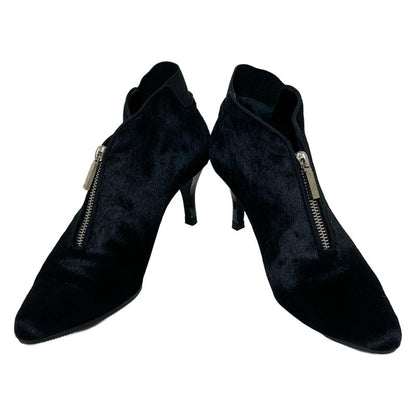 Louis Vuitton Booties 37 Women's - Black Leather