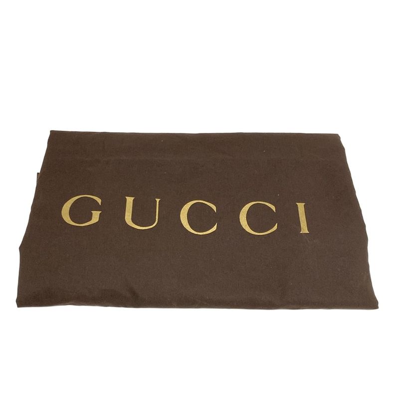 Gucci Shoulder Bag Bamboo Daily 370826 Black Leather