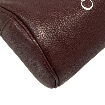 Dior Homme Shoulder Bag Atelier Roller Bag Bordeaux Leather