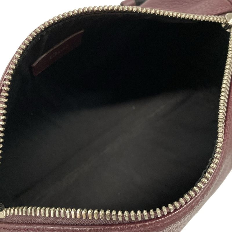 Dior Homme Shoulder Bag Atelier Roller Bag Bordeaux Leather