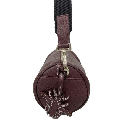 Dior Homme Shoulder Bag Atelier Roller Bag Bordeaux Leather