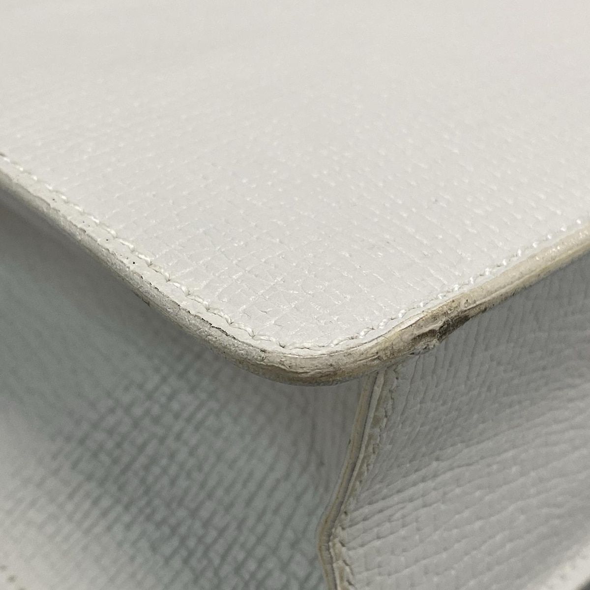 LOEWE Handbag Barcelona White Leather