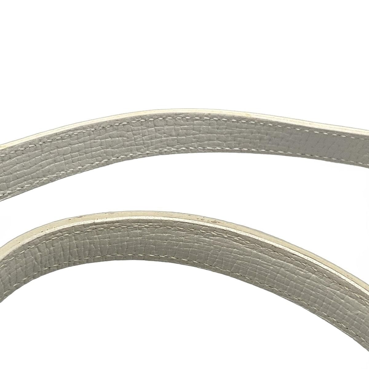 LOEWE Handbag Barcelona White Leather