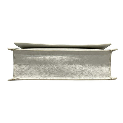 LOEWE Handbag Barcelona White Leather