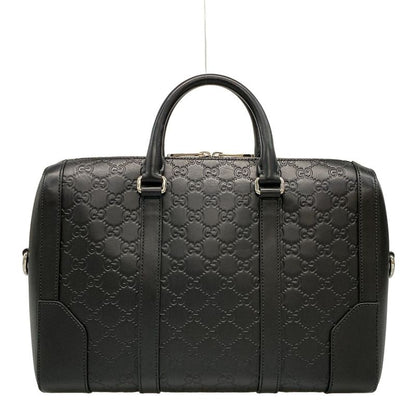 Gucci Business Bag Gucci Ssima Line 428761 Black Leather