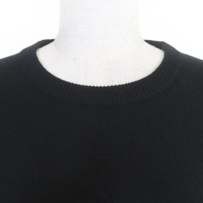 Hermes 100% Cashmere Silver Hardware With H Logo A-line Short Sleeve
