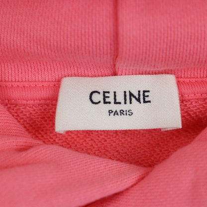 Celine 22 SS 2 Q Flamingo Tensions Tension Pullover Hoodie Pink