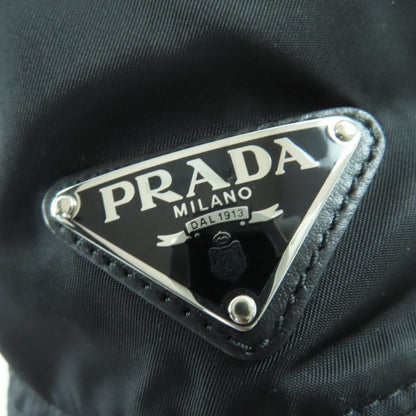 Prada 2 Hc281 Triangle Logo Re-nylon Bucket Hat Black