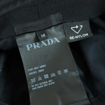 Prada 2 Hc281 Triangle Logo Re-nylon Bucket Hat Black