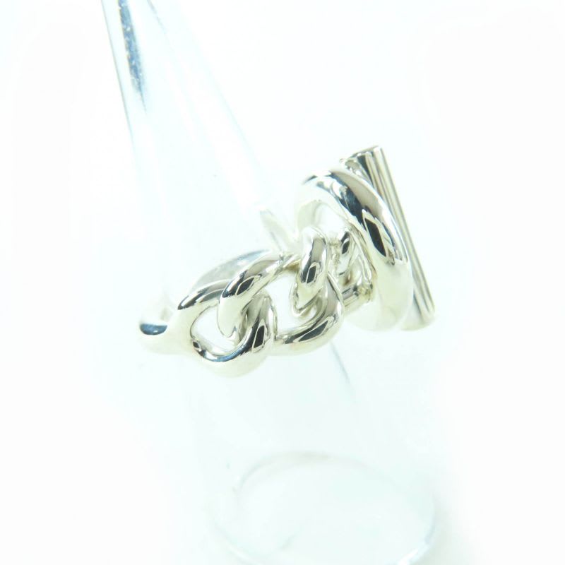 Hermes Croisette GM AG 925 Ring Accessory Silver 51
