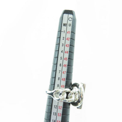 Hermes Croisette GM AG 925 Ring Accessory Silver 51