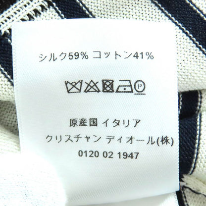 Christian Dior 144 S49 Cp603 Silk Cotton Capri Border Pattern Sailor Collar Long