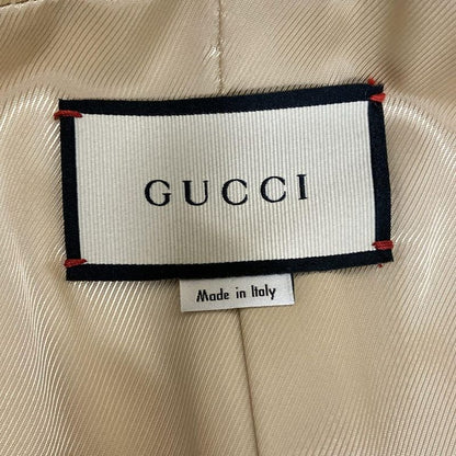 Gucci Coat Size 38 M Men's - 544855 Ivory X Red X Dark Navy Long Sleeve Autumn