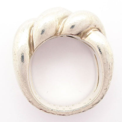 Hermes Ring 53 Torsade Silver