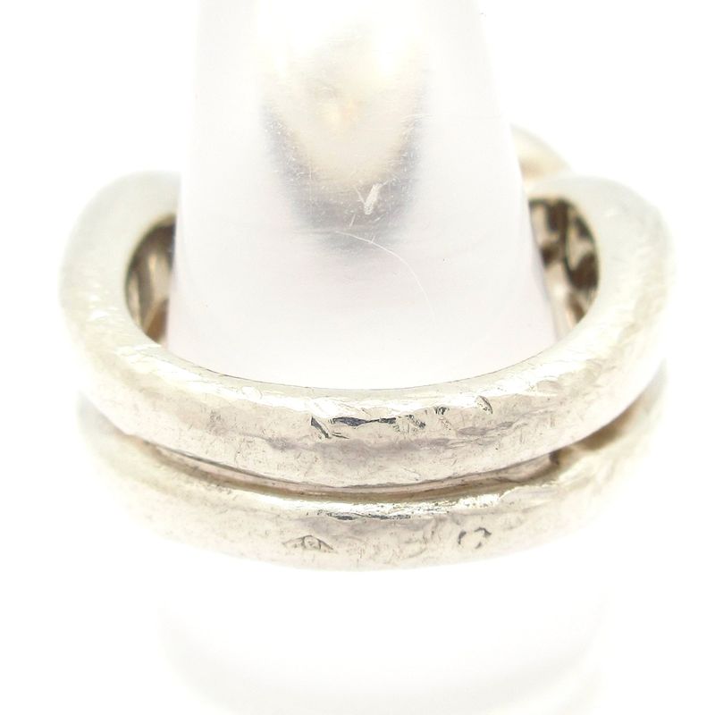 Hermes Ring 53 Torsade Silver